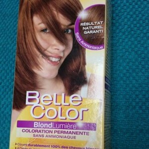 Coloration Blond miel d'ambre