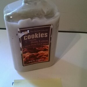 lotion pour le corps cookies