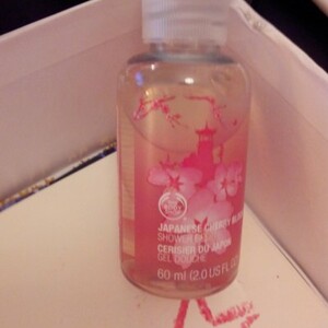 gel douche cerisier du japon