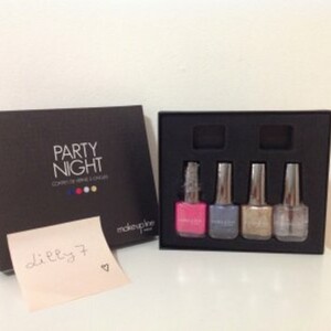 Coffret 4 vernis Party Night