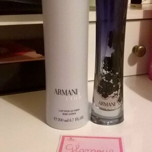 Parfum armani code giorgio armani + lait pour le c