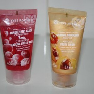 Masque effet glacé + Gommage gourmand Abricot   Y