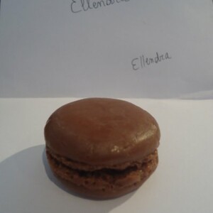 Savon macaron chocolat