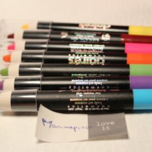 Lot de 6 crayons jumbo multicolores