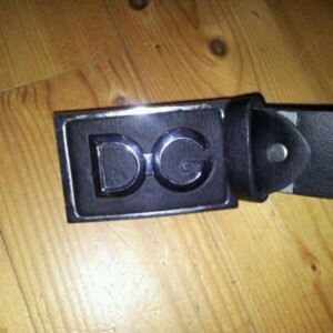 ceinture d&g