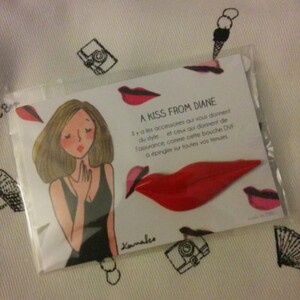 Broche DVF : A Kiss From Diane