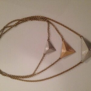 Collier 3 triangles