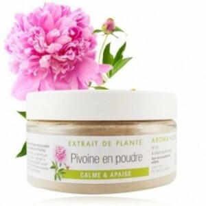 Pourdre de pivoine