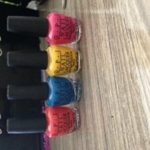 Lot 4 mini vernis OPI