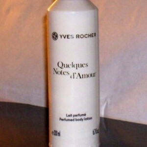 Lait pour le corps Yves Rocher "Quelques notes d'a