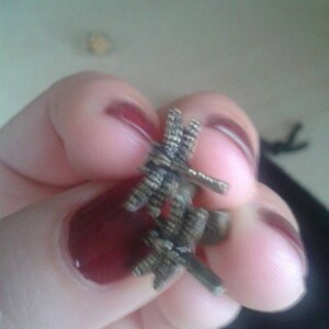 boutons d'oreilles Libellule