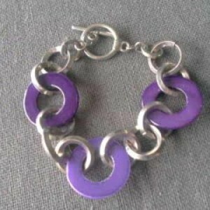Bracelet fantasie violet