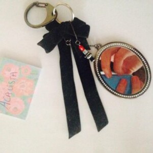 Porte clef   Miroir de sac à main