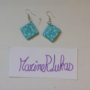 Boucles d'oreilles en fimo