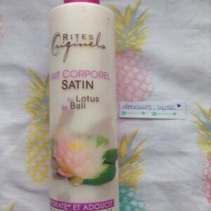 Lait corporel satin