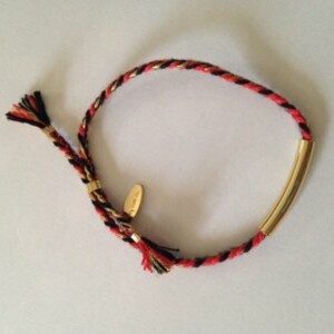 Bracelet My Little box rouge/or