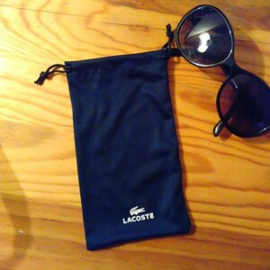 chaussette microfibre lunette lacoste