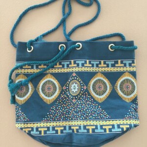Sac Antik Batik Turquoise