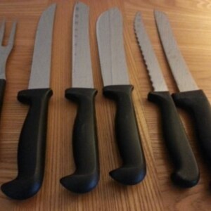 6 couteaux