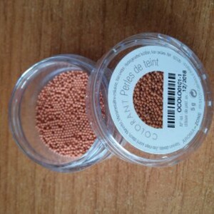 Colorant perles de teint