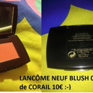 Blush pépite de corail Lancome