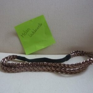 Headband marron glacé