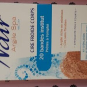 bandes de cire froide