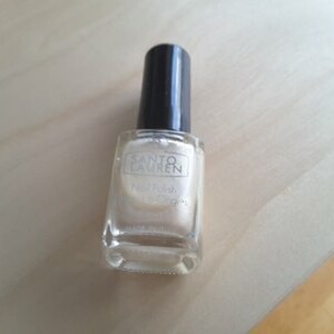 Vernis blanc nacré