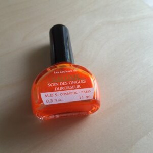 Vernis orange néon