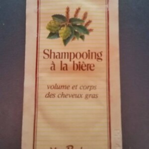 Shampooing à la bière