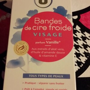 Bandes cire froide