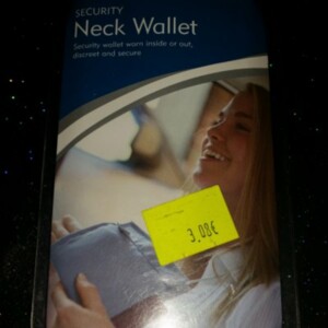 Neck wallet