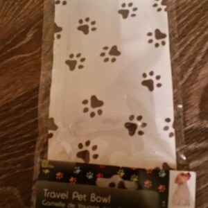 Gamelle pour chien de voyage