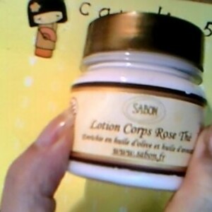 LOTION CORPS  Rose Thé