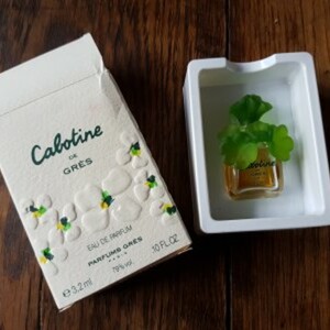 Miniature parfum Cabotine de Gres