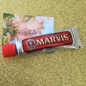 Dentifrice marvis cinnamon mint