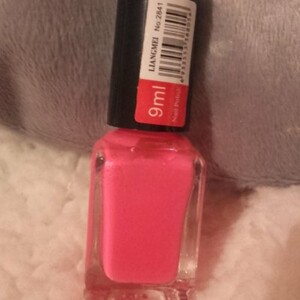 Vernis rose fluo