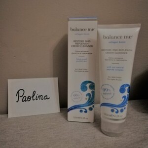 Restore and replenish cream cleanser