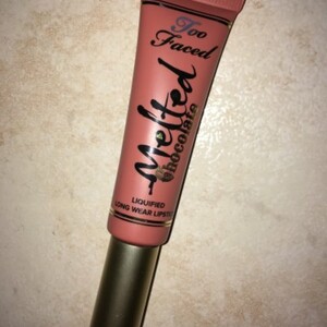 melted too faced chocolate