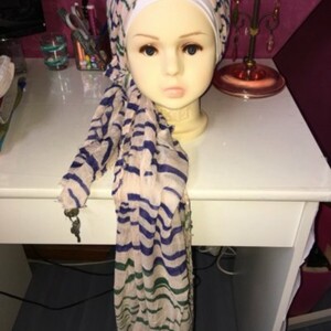 Foulard zébré