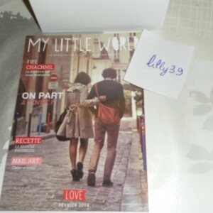 Livre My little World fevrier