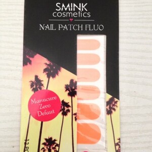 Nail patch fluo