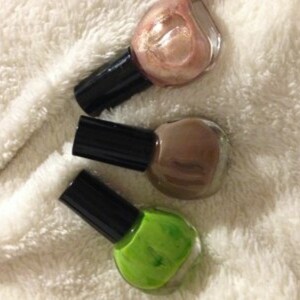 Lot de 3 vernis