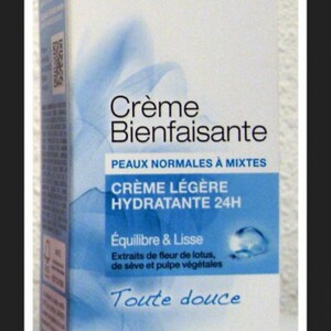 crème bienfaisante peau normale/ mixte