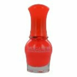 vernis orange fluo