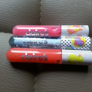 lot de 3 gloss claire's