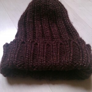 bonnet marron