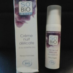 creme nuit delicate violette so bio etic