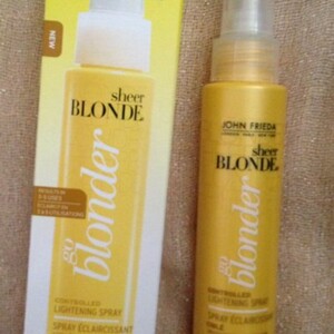 Spray éclaircissant Go Blonder   Sheer Blonde Joh