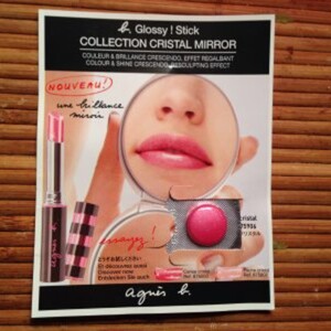 Glossy stick cerise cristal